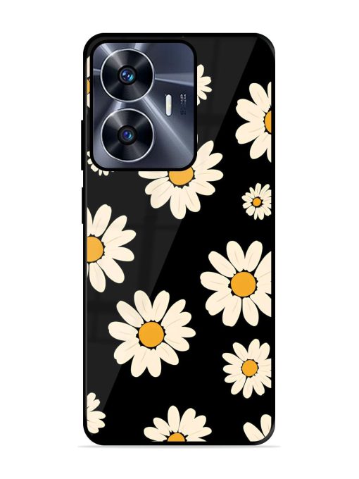 Daisies In The Night Glossy Soft Edge Case for Realme C55 Chachhi