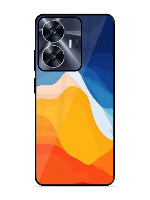 Liquid Landscape Glossy Soft Edge Case for Realme C55 Chachhi