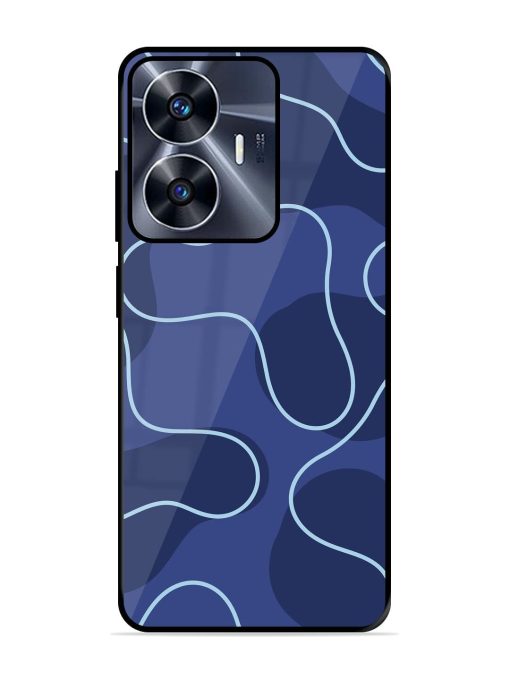 Midnight Maze Glossy Soft Edge Case for Realme C55 Chachhi