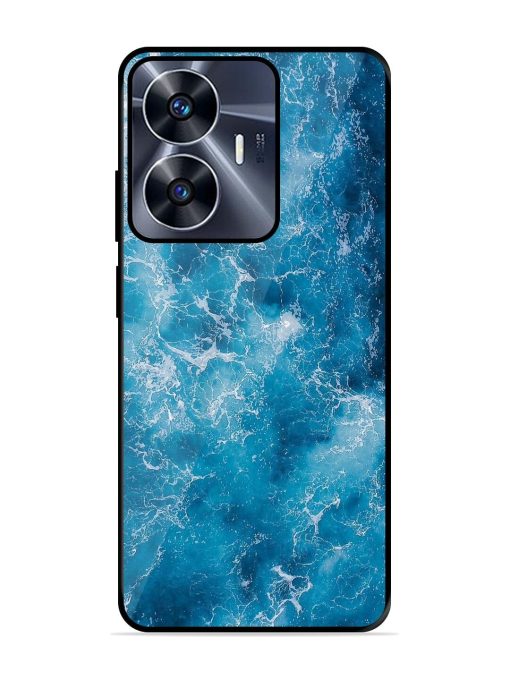 Oceanic Abyss Glossy Soft Edge Case for Realme C55 Chachhi