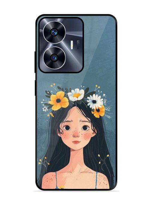 Gurl Art Glossy Soft Edge Case for Realme C55 Chachhi