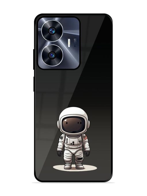 Neon Astronaut Glossy Soft Edge Case for Realme C55 Chachhi