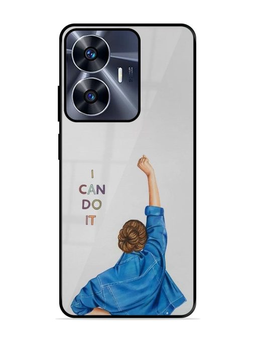 Can Do It Glossy Soft Edge Case for Realme C55 Chachhi