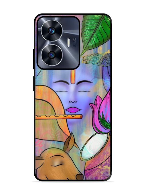 Divine Serenity Glossy Soft Edge Case for Realme C55 Chachhi