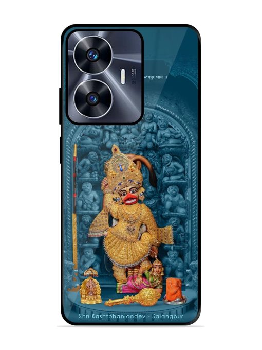 Divine Grace Of Shri Kashtabhanjandev Glossy Soft Edge Case for Realme C55 Chachhi