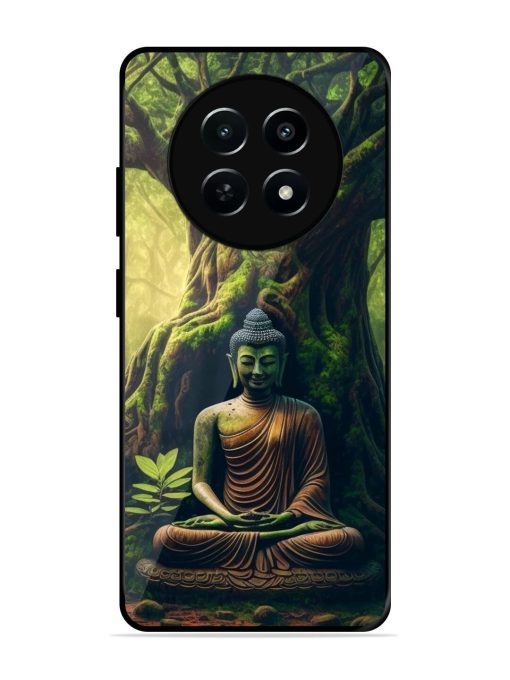 Green Buddha Art Glossy Soft Edge Case for Realme C65 (5G) Chachhi