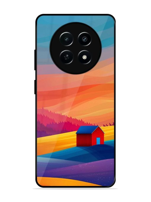 Sunset Solitude Glossy Soft Edge Case for Realme C65 (5G) Chachhi