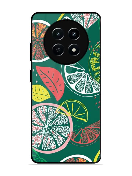 Citrus Symphony Glossy Soft Edge Case for Realme C65 (5G) Chachhi