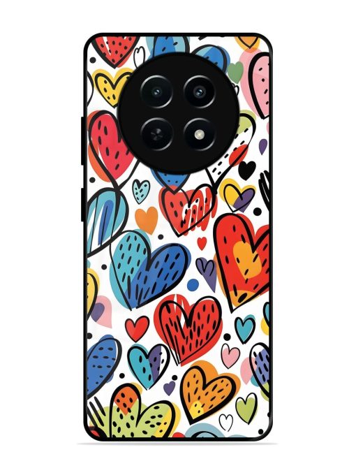 Heartfelt Harmony Glossy Soft Edge Case for Realme C65 (5G) Chachhi