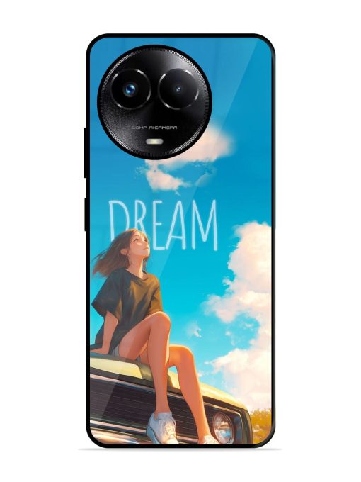 Girly Dream Art Glossy Soft Edge Case for Realme C67 (5G) Chachhi