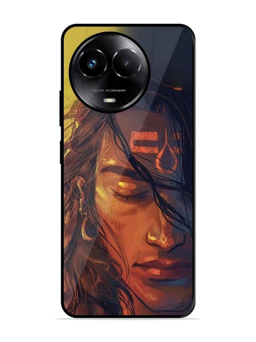 Tranquil Shiva Glossy Soft Edge Case for Realme C67 (5G) Chachhi