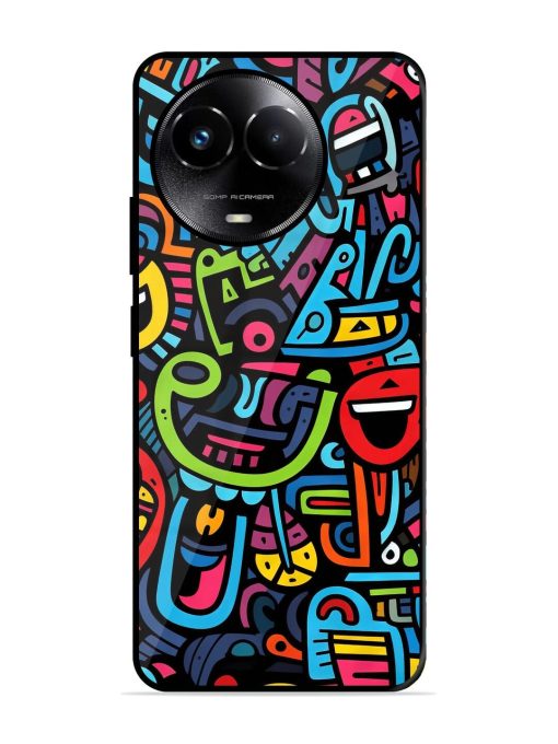 Doodlephoria Glossy Soft Edge Case for Realme C67 (5G) Chachhi