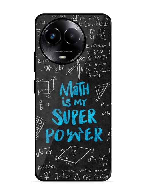 Math Magic Glossy Soft Edge Case for Realme C67 (5G) Chachhi