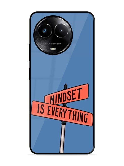 Mindset Matters Glossy Soft Edge Case for Realme C67 (5G) Chachhi