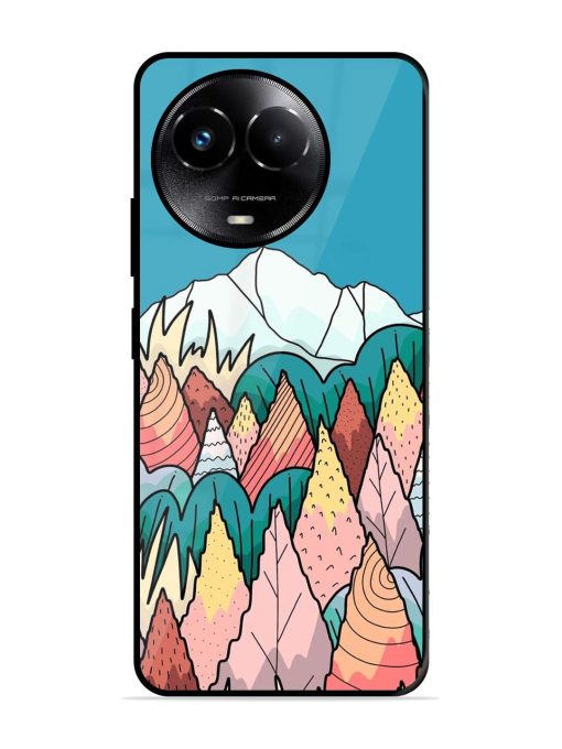 Mountain Dreamscape Glossy Soft Edge Case for Realme C67 (5G) Chachhi