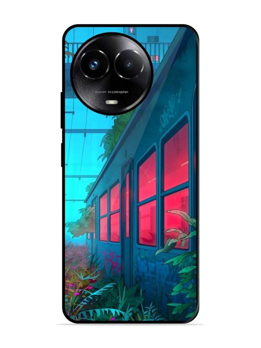 Urban Jungle Glossy Soft Edge Case for Realme C67 (5G) Chachhi