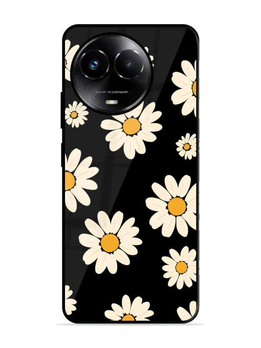 Daisies In The Night Glossy Soft Edge Case for Realme C67 (5G) Chachhi