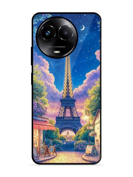 Twilight In Paris Glossy Soft Edge Case for Realme C67 (5G)