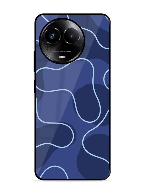 Midnight Maze Glossy Soft Edge Case for Realme C67 (5G) Chachhi