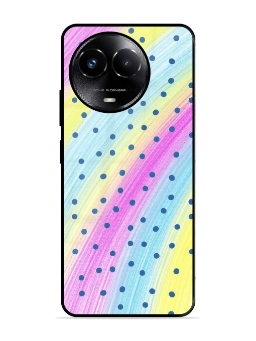 Polka Dot Paradise Glossy Soft Edge Case for Realme C67 (5G)