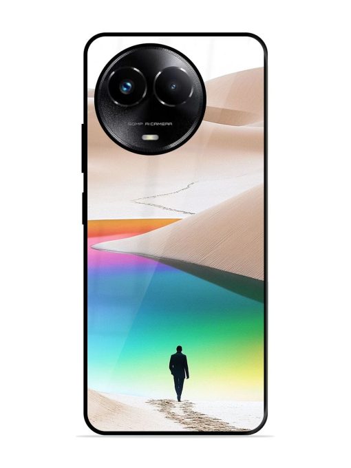 Desert Dreams Glossy Soft Edge Case for Realme C67 (5G) Chachhi