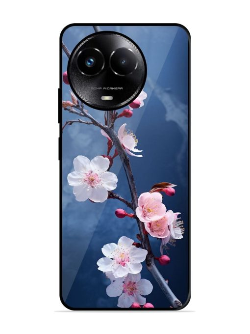 Delicate Blossoms Glossy Soft Edge Case for Realme C67 (5G) Chachhi