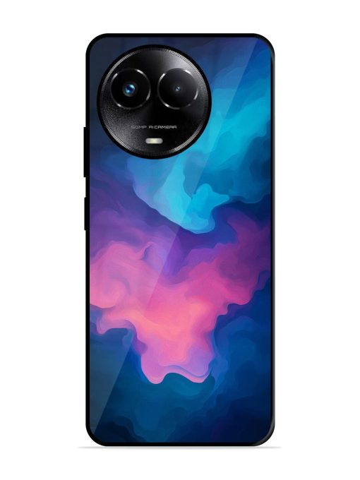 Cosmic Canvas Glossy Soft Edge Case for Realme C67 (5G) Chachhi