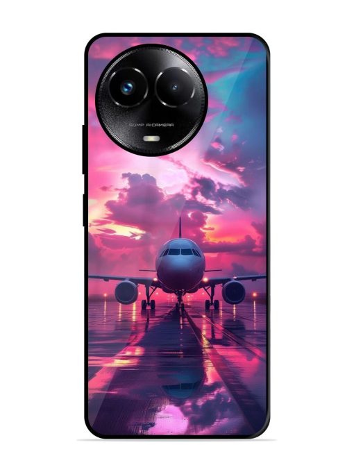 Neon Runway Glossy Soft Edge Case for Realme C67 (5G)