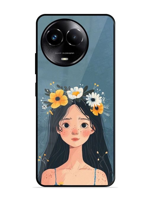 Gurl Art Glossy Soft Edge Case for Realme C67 (5G) Chachhi