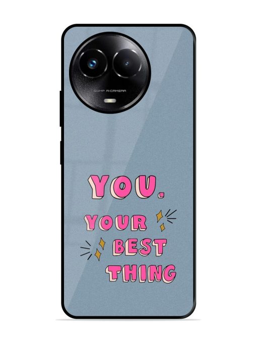 Self-Love Sparkles Glossy Soft Edge Case for Realme C67 (5G) Chachhi