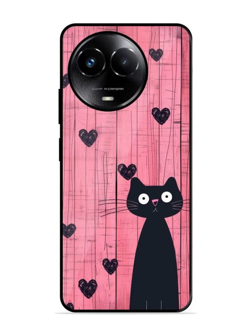 Feline Valentine'S Day Glossy Soft Edge Case for Realme C67 (5G) Chachhi