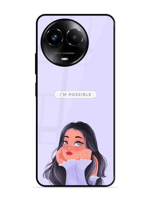 Im Possible Glossy Soft Edge Case for Realme C67 (5G) Chachhi