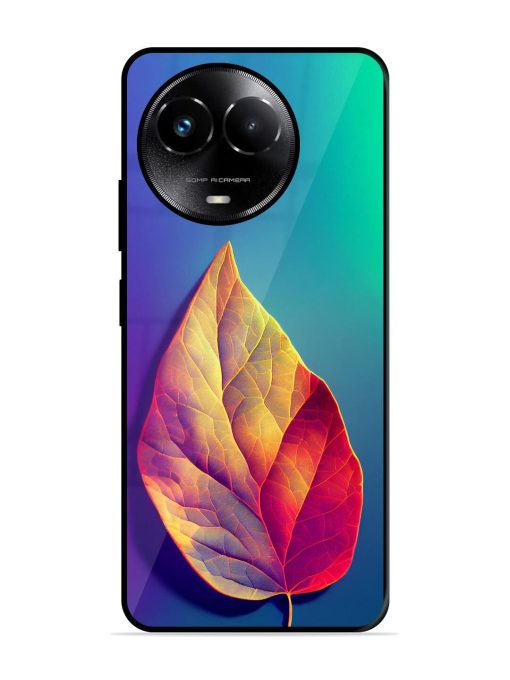 Autumn'S Embrace Glossy Soft Edge Case for Realme C67 (5G) Chachhi