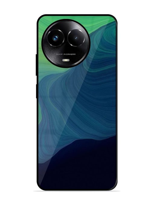 Oceanic Dreams Glossy Soft Edge Case for Realme C67 (5G) Chachhi