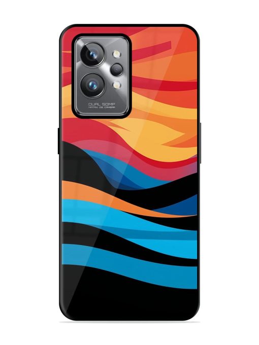 Blazing Currents Glossy Soft Edge Case for Realme Gt 2 Pro Chachhi