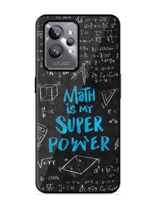 Math Magic Glossy Soft Edge Case for Realme Gt 2 Pro Chachhi