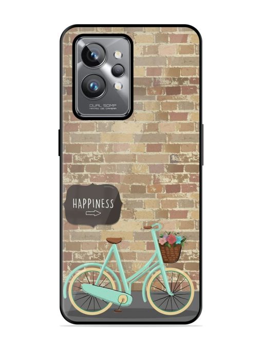 Pedaling Towards Happiness Glossy Soft Edge Case for Realme Gt 2 Pro Chachhi