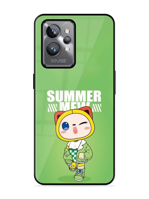 Purrfect Summer Glossy Soft Edge Case for Realme Gt 2 Pro Chachhi