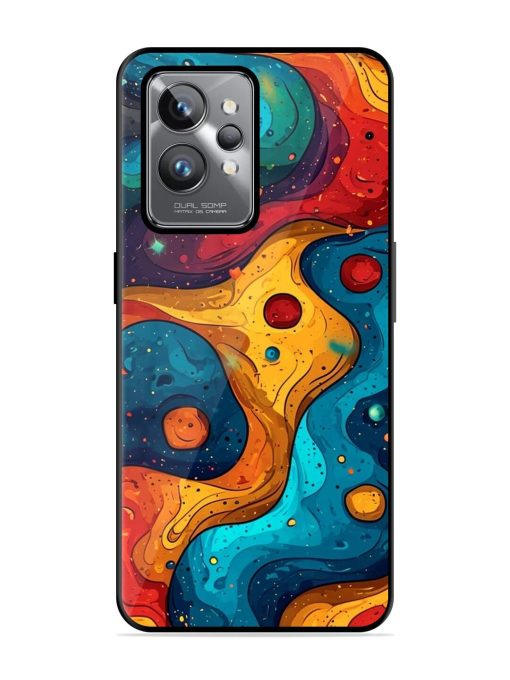 Cosmic Swirl Glossy Soft Edge Case for Realme Gt 2 Pro Chachhi