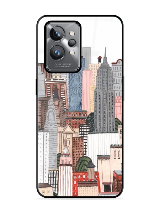 Cityscape Dreams Glossy Soft Edge Case for Realme Gt 2 Pro Chachhi