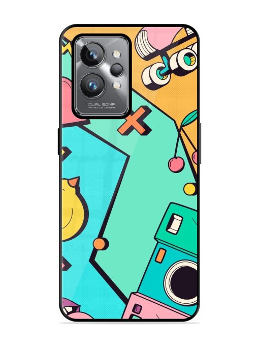 Retro Remix Glossy Soft Edge Case for Realme Gt 2 Pro Chachhi