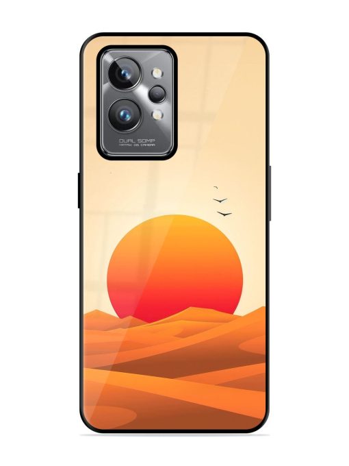 Desert Sunset Glossy Soft Edge Case for Realme Gt 2 Pro Chachhi