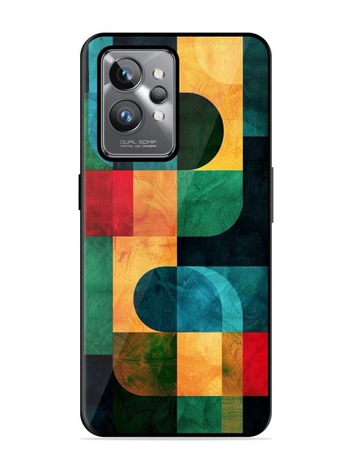 Geometric Harmony Glossy Soft Edge Case for Realme Gt 2 Pro Chachhi