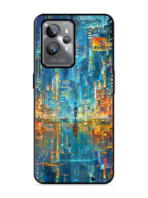 Neon Metropolis Glossy Soft Edge Case for Realme Gt 2 Pro Chachhi