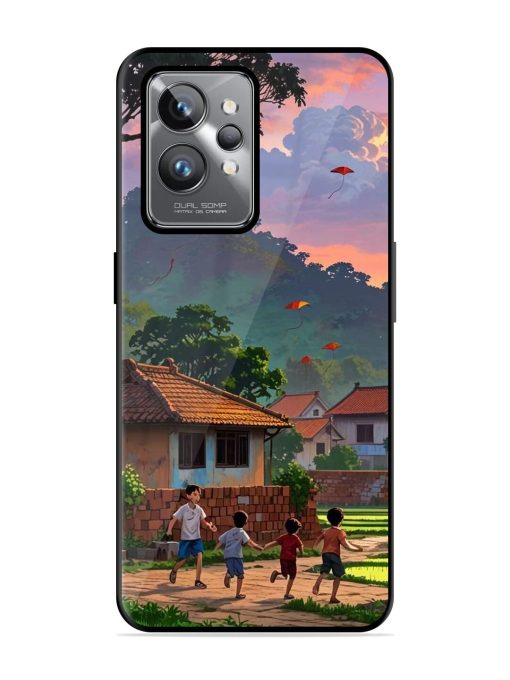 Sunset Play Glossy Soft Edge Case for Realme Gt 2 Pro Chachhi