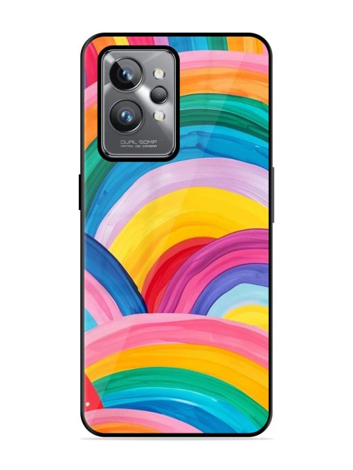 Rainbow Symphony Glossy Soft Edge Case for Realme Gt 2 Pro Chachhi