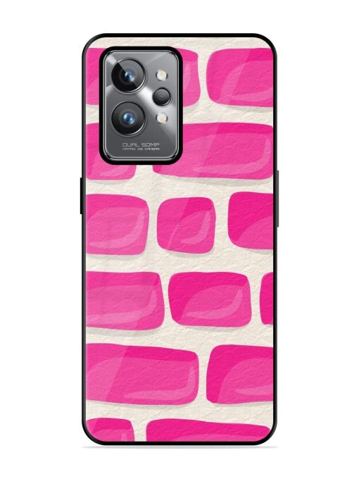 Pink Brick Wall Glossy Soft Edge Case for Realme Gt 2 Pro Chachhi