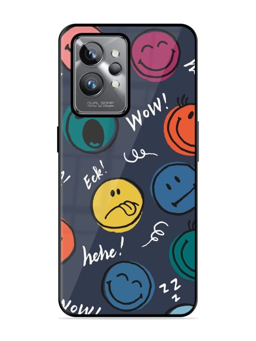 Emoticon Parade Glossy Soft Edge Case for Realme Gt 2 Pro Chachhi