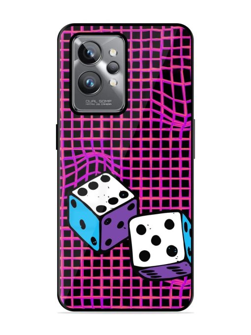 Glitched Dice Glossy Soft Edge Case for Realme Gt 2 Pro Chachhi