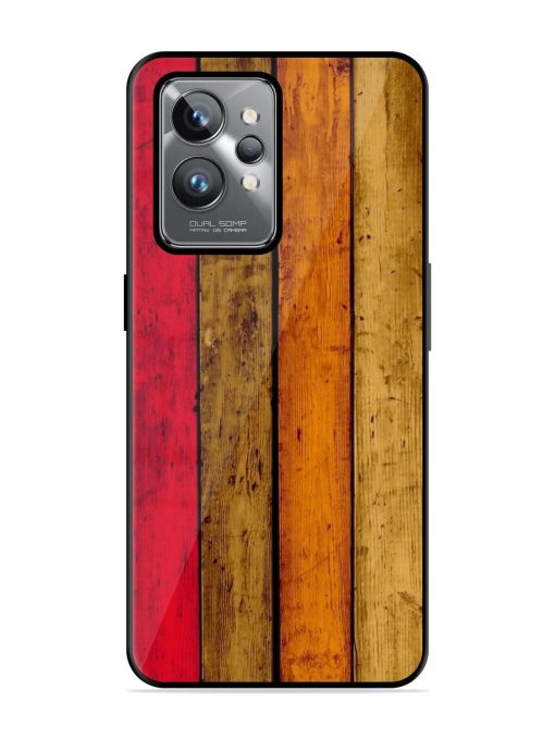 Colorful Woodgrain Glossy Soft Edge Case for Realme Gt 2 Pro Chachhi